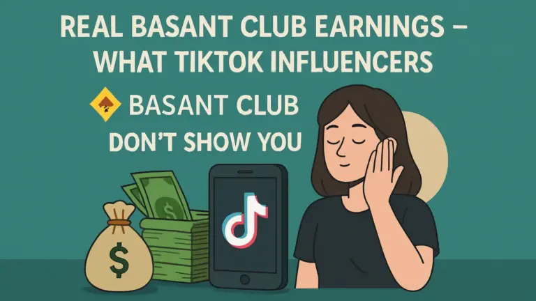 Real Basant Club Earnings – What TikTok Influencers Don’t Show You