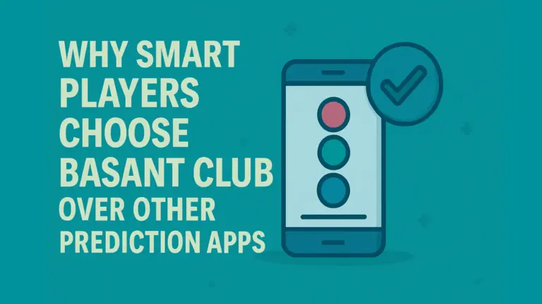 Why Smart Players Choose Basant Club Over Other Color Prediction Apps